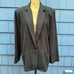 🖤🖤🖤Vintage Body Exteriors black blazer soft jacket oversized small